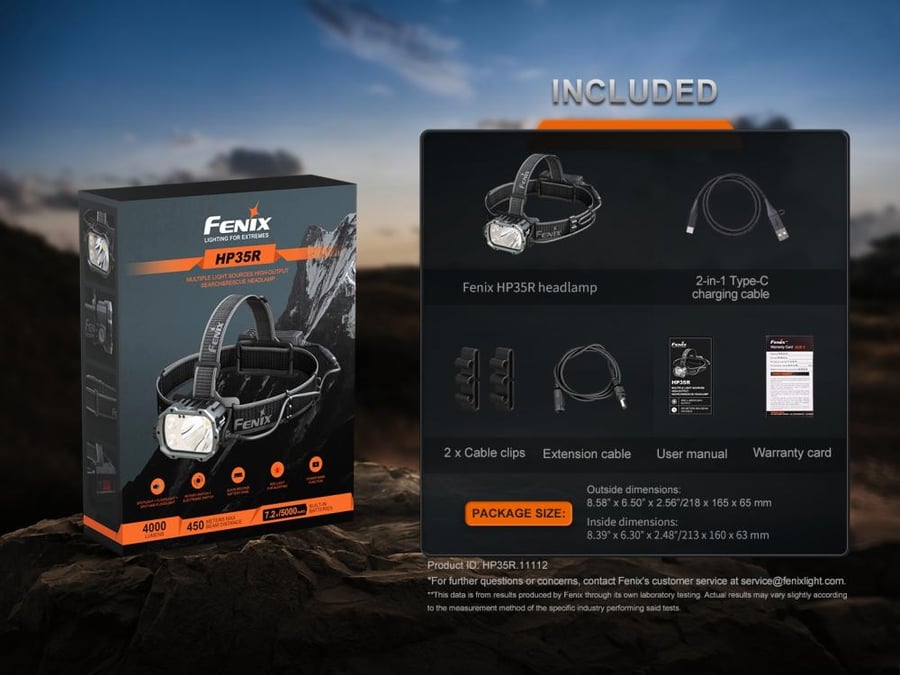 كشاف فينكس HP35R
