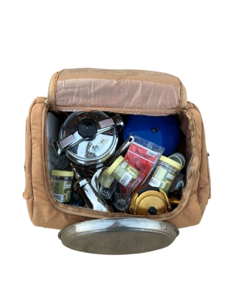 Cooking farm and tea and coffee with all the items