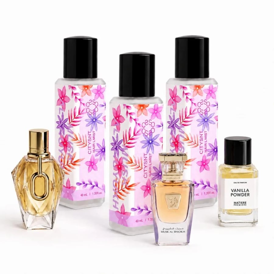 بكج عطور الشعر الفاخرة