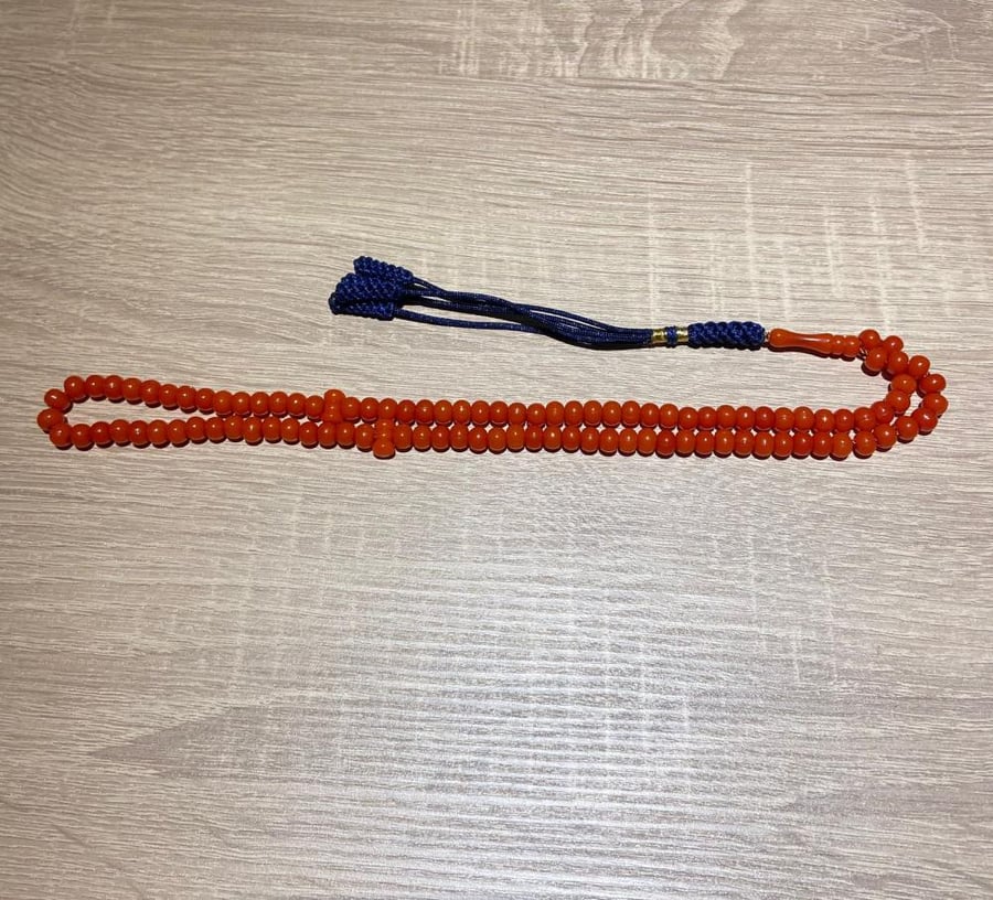 سبحه خرز اكريليك خرز صغير