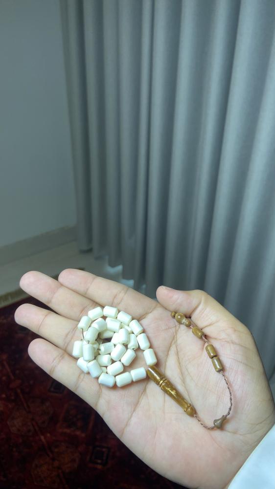 سبحه عظم الجمل مع شاهد كوك