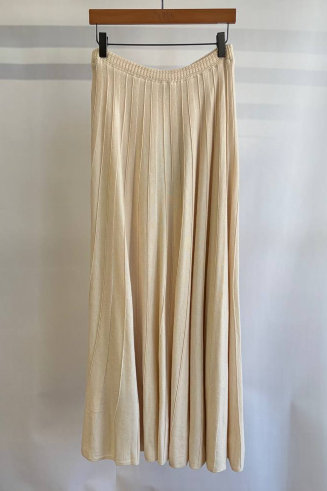 LIGHT BEIGE SKIRT