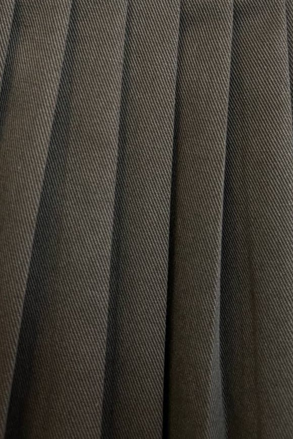 ESPRESSO PLEATED SKIRT