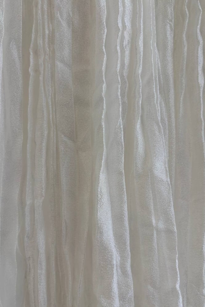 WHITE MAXI SKIRT