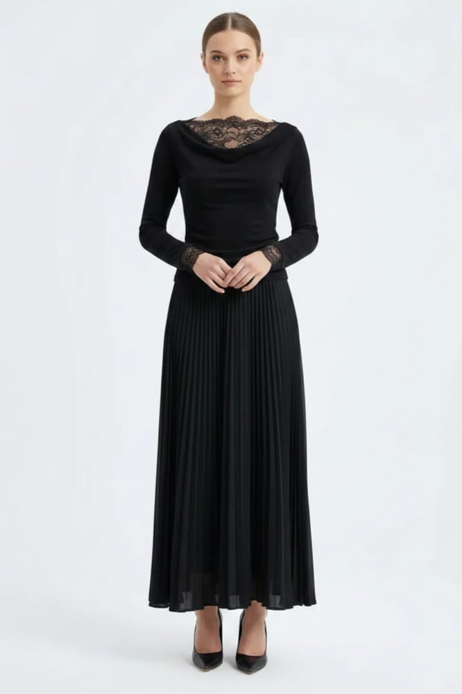 BLACK COTTON SET
