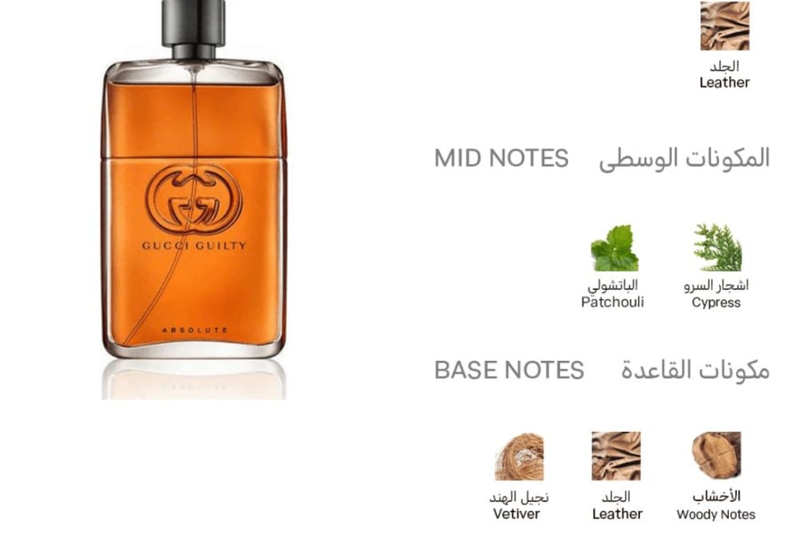 قوتشي عطر قوتشي قيلتي ابسولت للرجال - او دو برفيوم