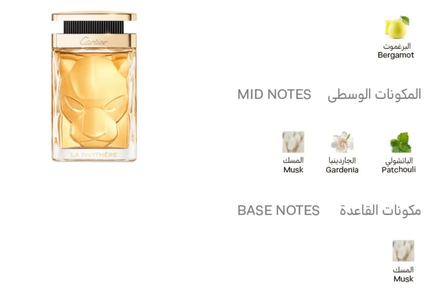عطر لاباثتير برفيوم من كارتييه للنساء - برفيوم100ملي