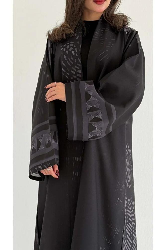 AYA MWT1067 -عباية طباعة | Printed Abaya