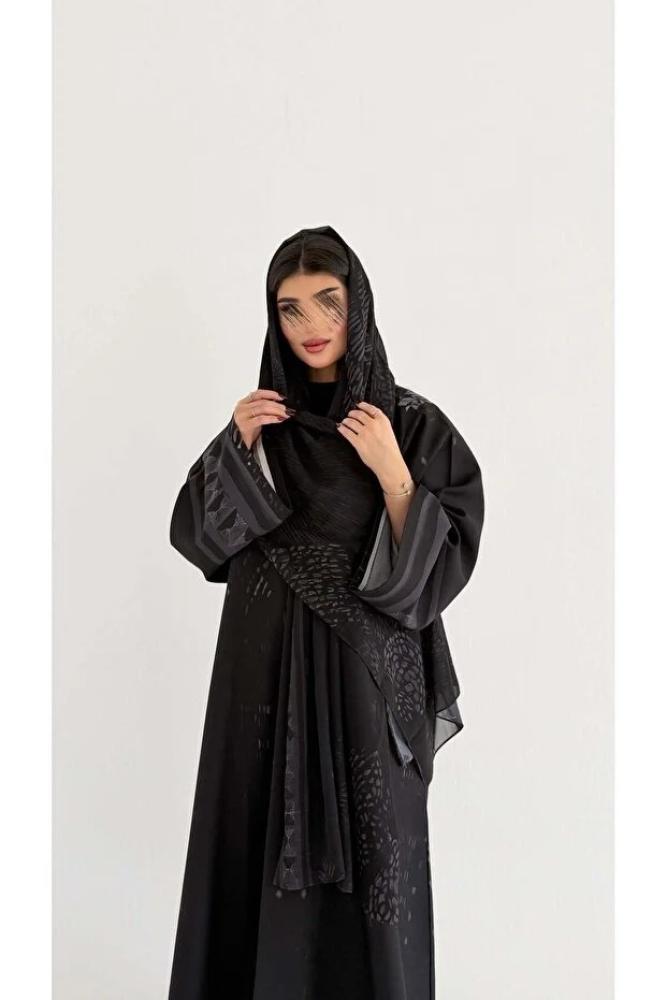 AYA MWT1067 -عباية طباعة | Printed Abaya