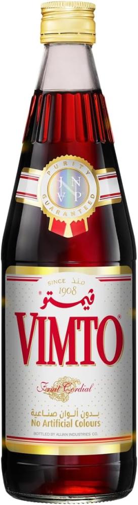 مشروب منكه من فيمتو بنكهة التوت، بدون ألوان صناعية وسكريات طبيعية فقط، في زجاجة سعة 710.0 مليلتر