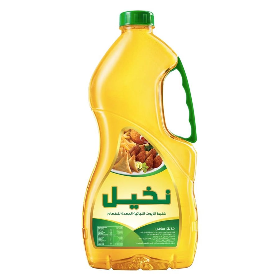 نخيل زيت نباتي صافي 1.5 لتر