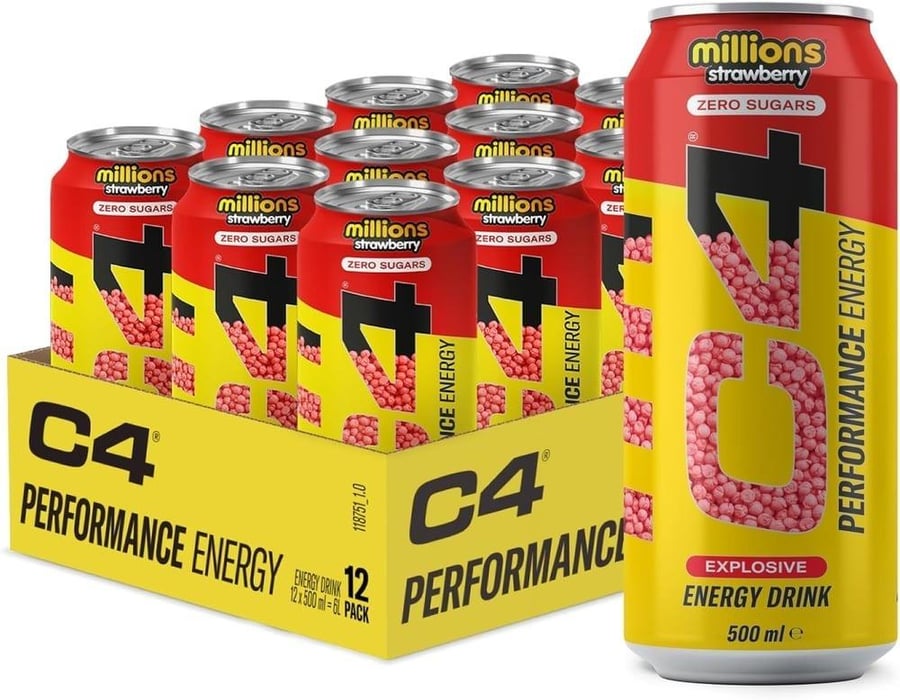 سيليكور - سي 4 مشروب طاقة قبل التمرين - Cellucor C4 Energy Drink Pre Workout