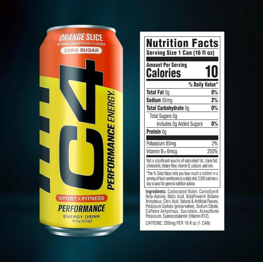 سيليكور - سي 4 مشروب طاقة قبل التمرين - Cellucor C4 Energy Drink Pre Workout