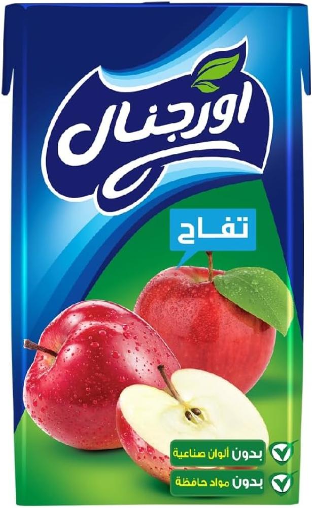 مشروب فاكهة بنكهة التفاح من اورجنال، 125 مل