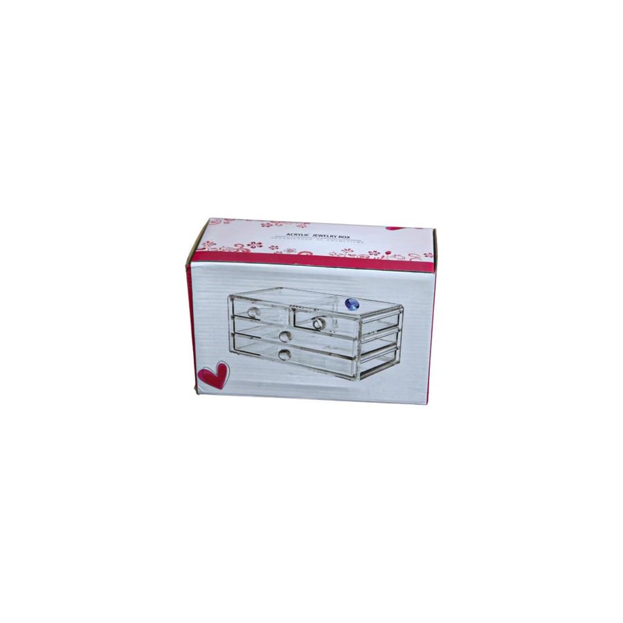 استاند مكياج اكريلك شفاف - طراز د