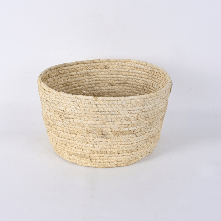 سلة خوص دائري - طراز ط