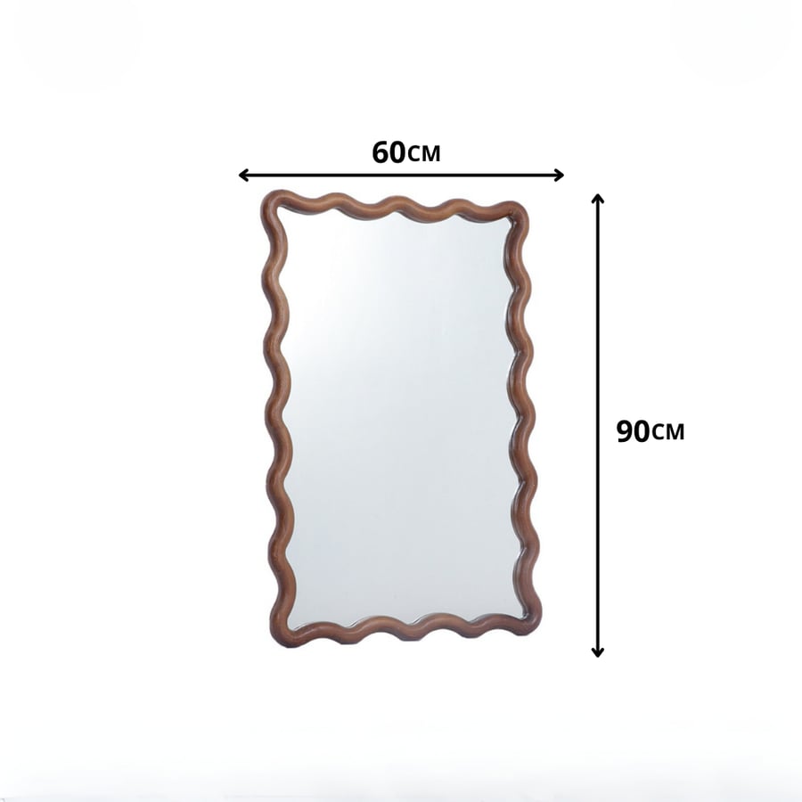 مراية جدارية 60*90سم بتصميم انيق وجذاب