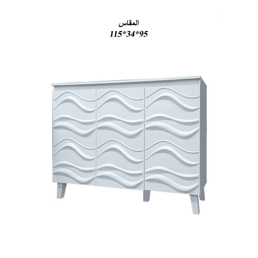 خزانة احذية ماليزي بتصميم مميز وفاخر - طراز ب