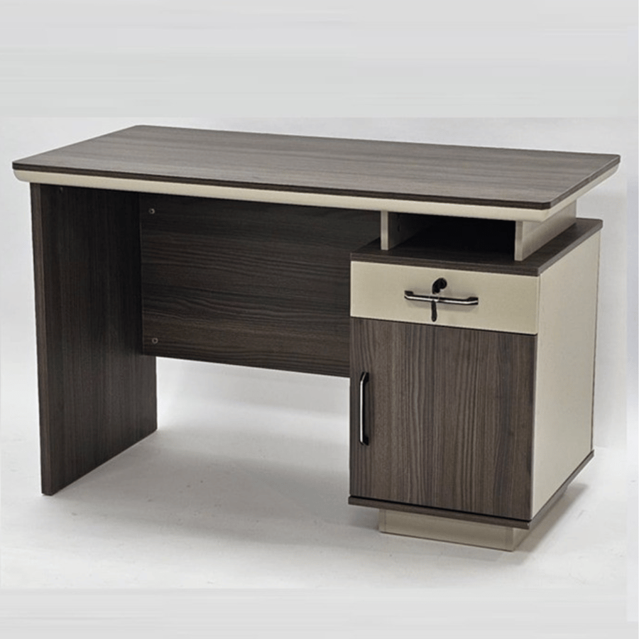 طاولة مكتب بادراج مقاس 120*60*75 - طراز أ