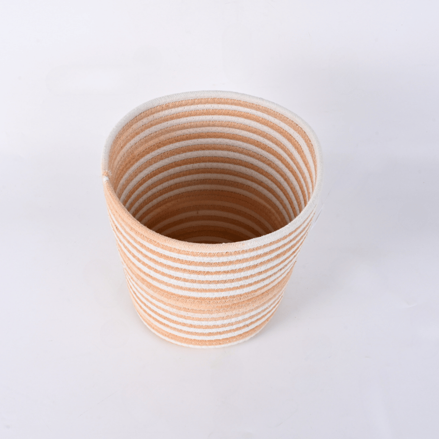 سلة قماش دائري - طراز ج