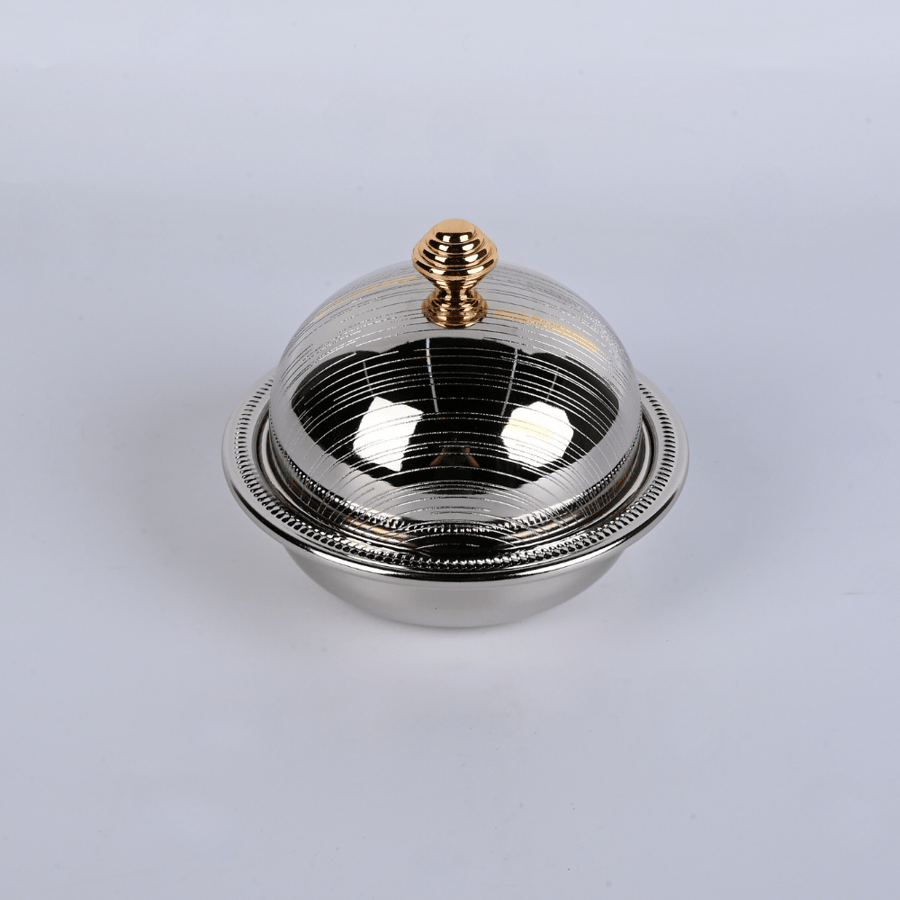 تمريه استيل  بغطاء - طراز ب