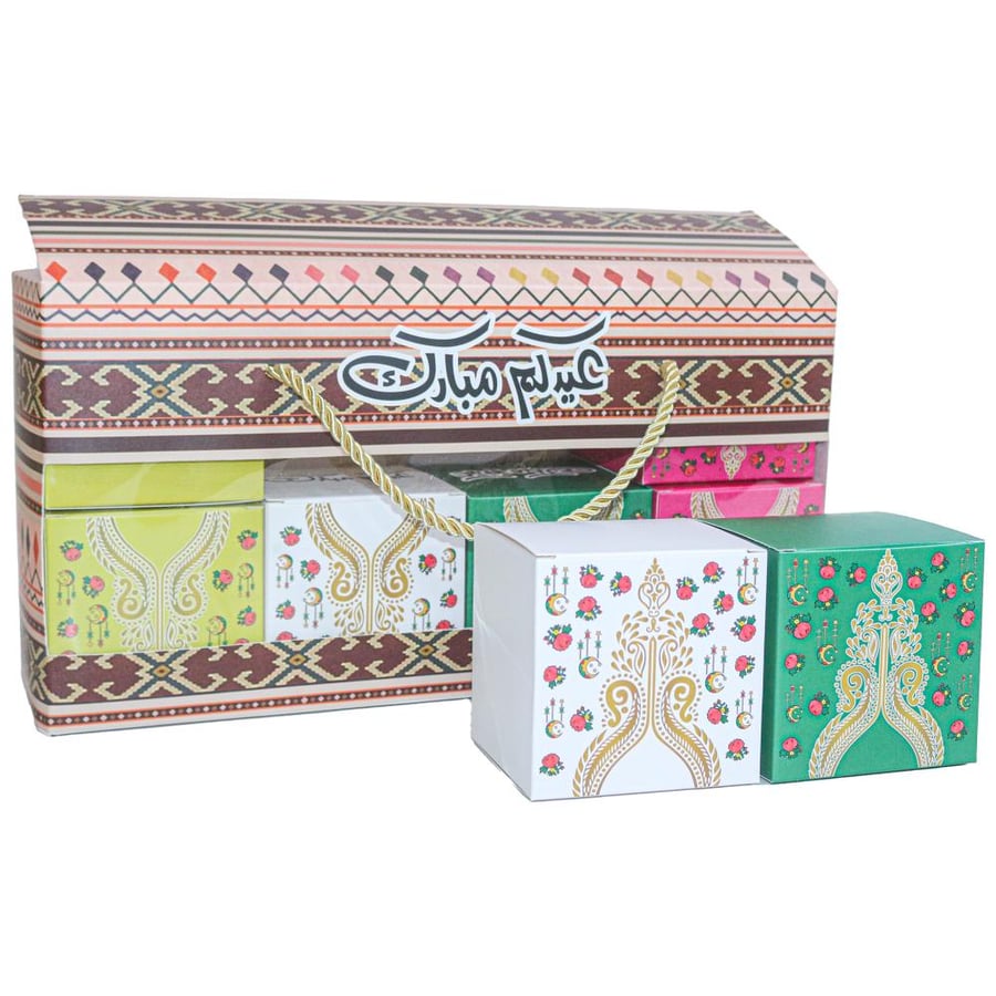 علب توزيعات العيد 8 حبه ( اشكال )