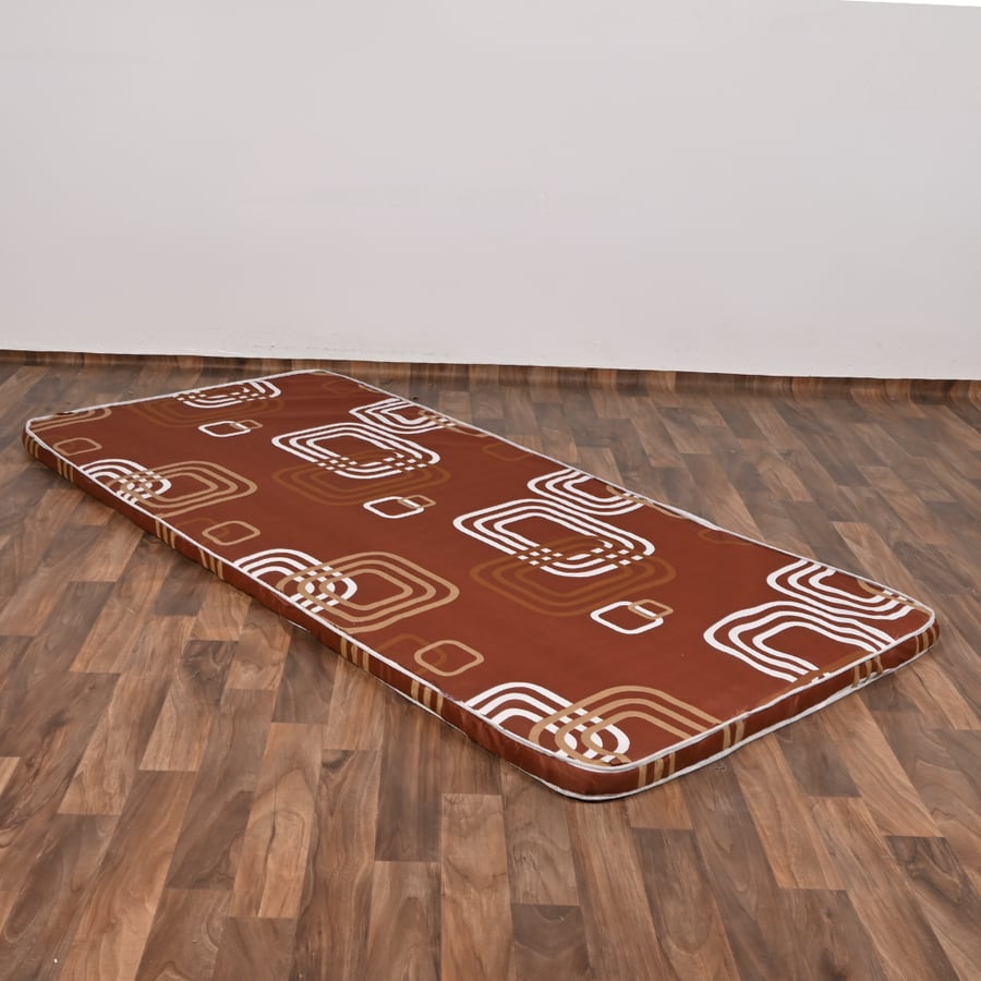 مرتبة نوم مفرد اسفنجية 190x90 سم – سمك 4 سم سهلة الحمل ومثالية للضيوف أو الرحلات - طراز أ