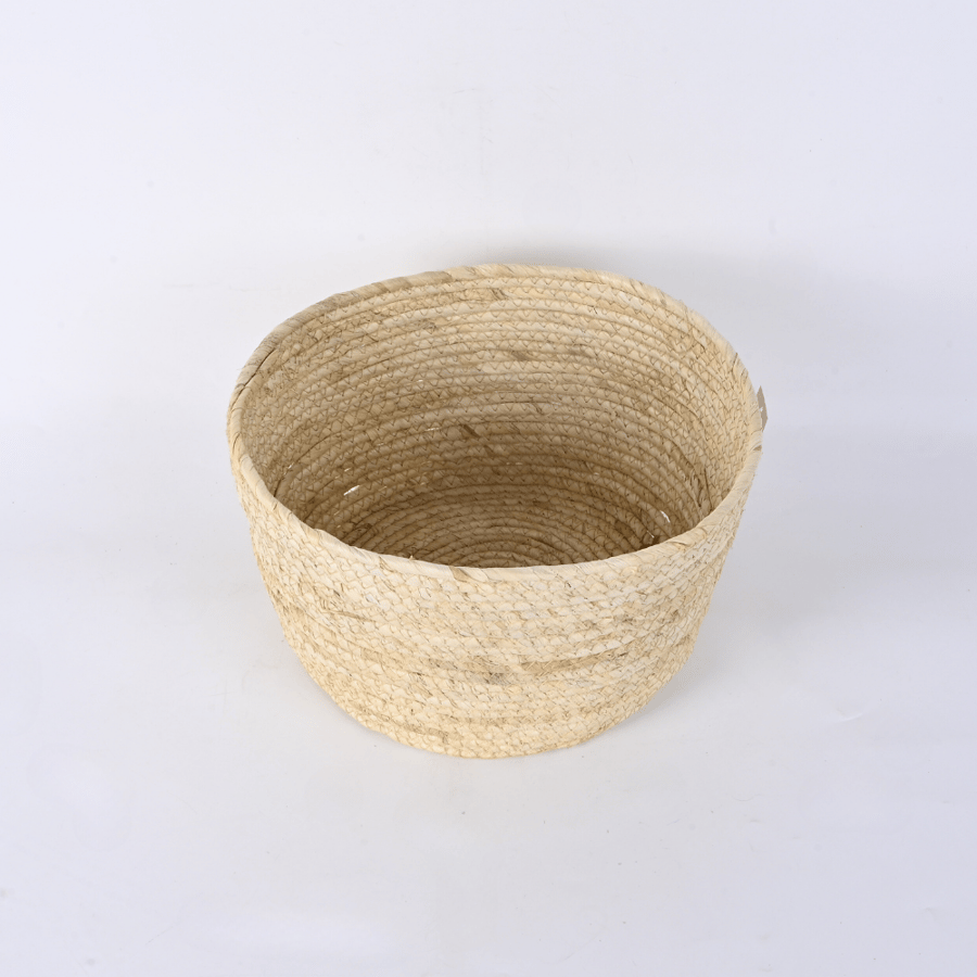 سلة خوص دائري - طراز ط