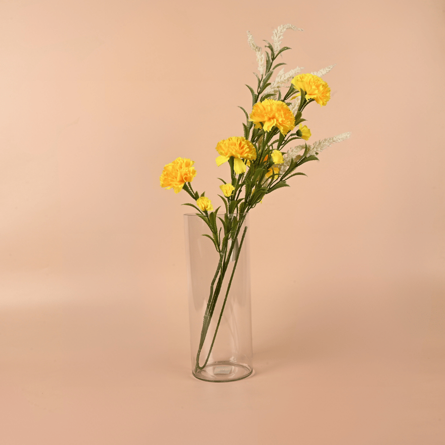 فازة اكريلك شفاف اسطواني - طراز ج