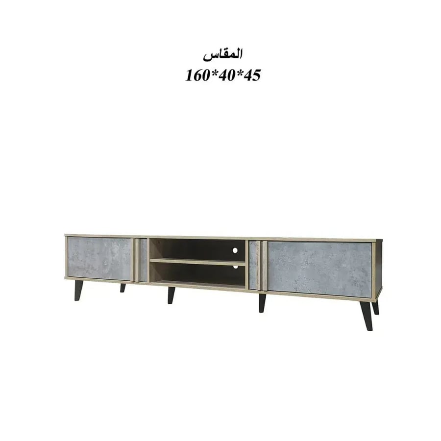 طاوله للتلفزيون بتصميم مميز وراقي