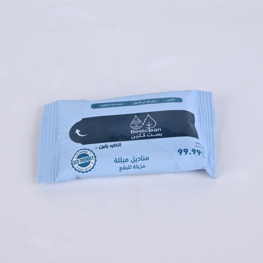 مناديل مبللة بيست كلين منظف طبيعي للبقع