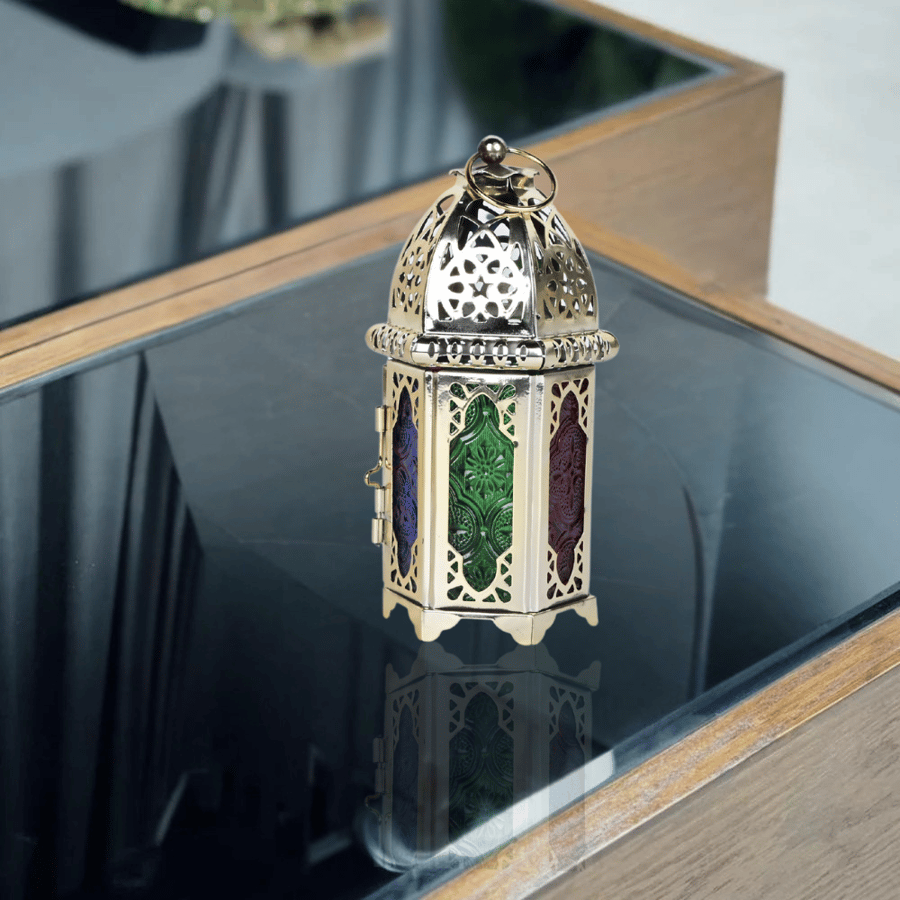 فانوس رمضان صغير شموع  تصميم مميز