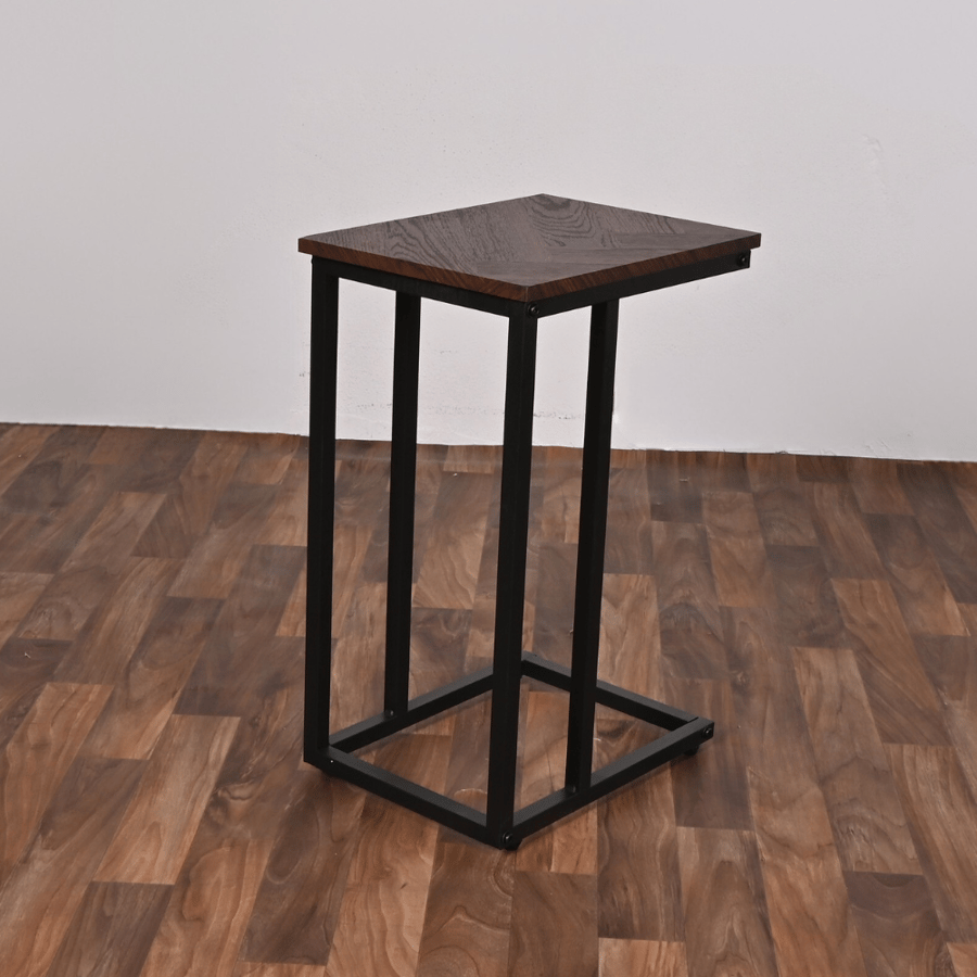 طاولة جانبية 40×30×60 سم لون بني – طاولة خدمة مودرن متعددة الاستخدامات لغرف المعيشة وغرف النوم والمكاتب بتصميم عصري أنيق