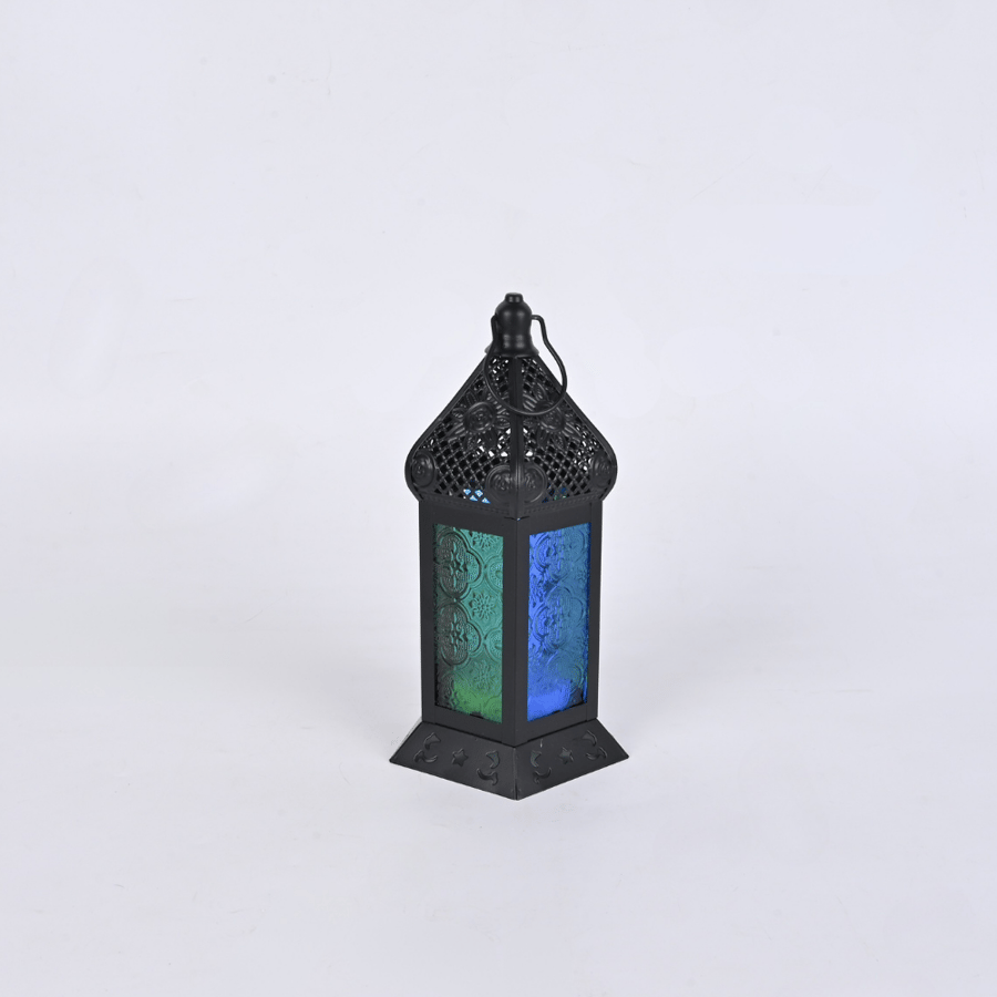 فانوس رمضان لد إضاءة أنيقة وتصميم مميز - طراز ج