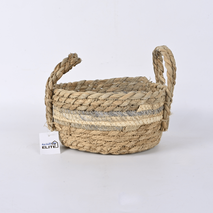 سلة خوص بيدين - طراز هـ