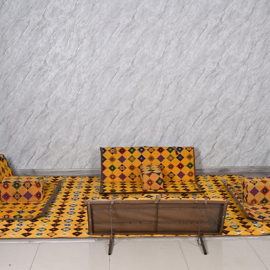 طقم جلسة  ارضية - طراز هـ