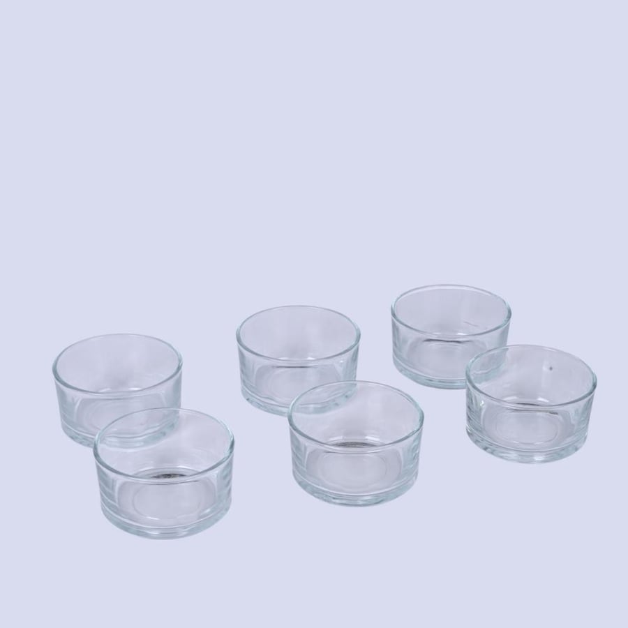 طقم زبديات زجاج - طراز أ