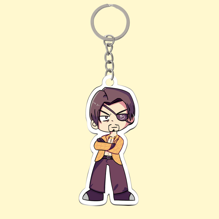 Goro Majima Keychain