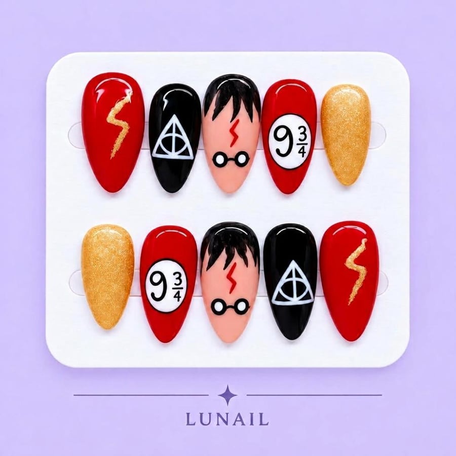 أظافر هاري بوتر من Lunail