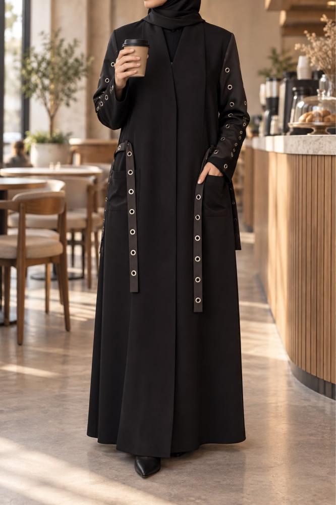 عباية قصة بليزر
