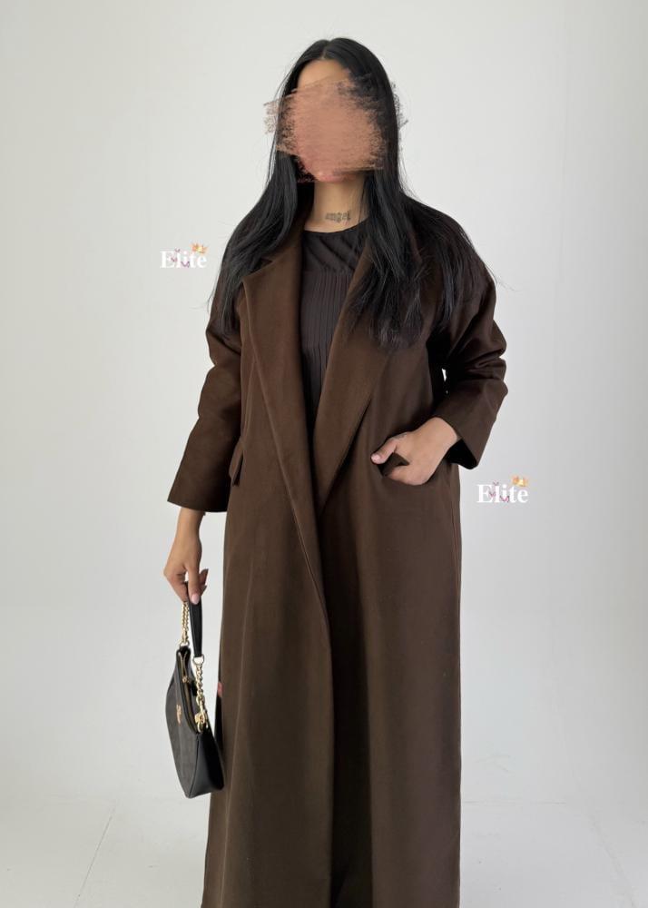 عبايه شتويه بني 1368