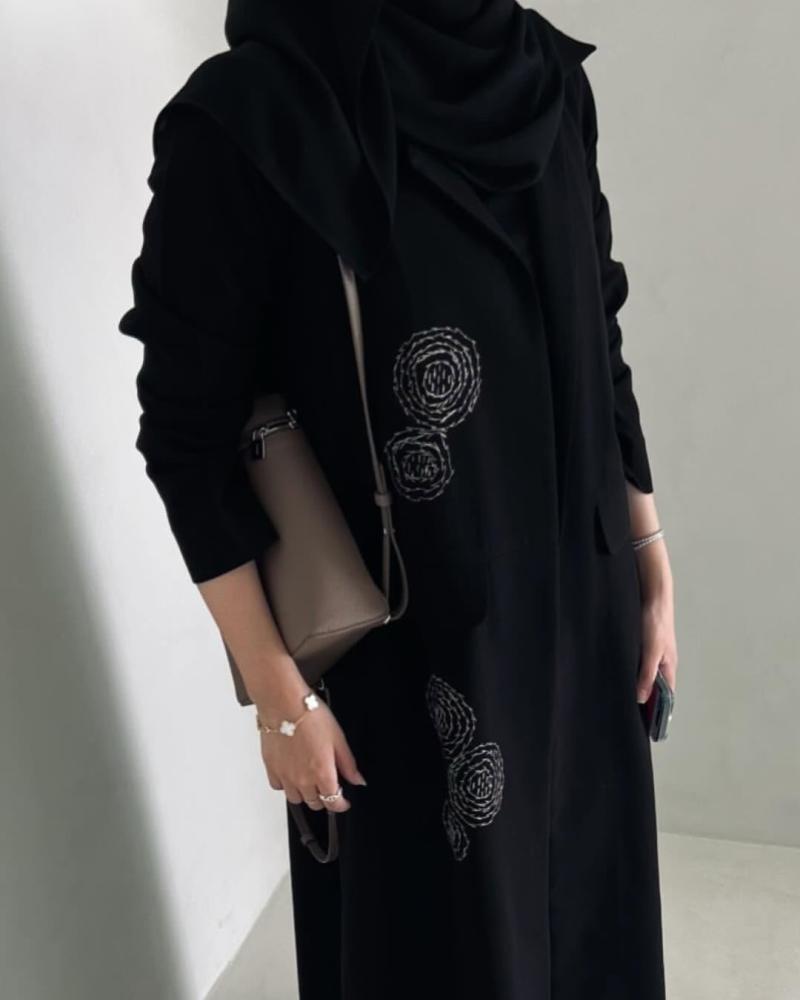 عبايه كريب ايليت 1135