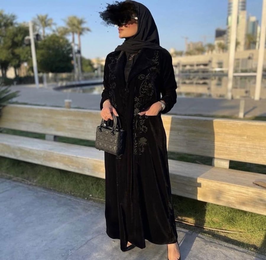 عبايه شتوي بليزر 1356