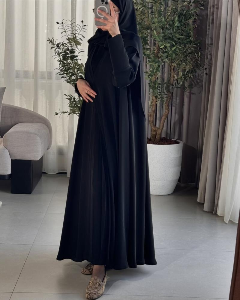 عبايه دبل كلوش انترنت 1140