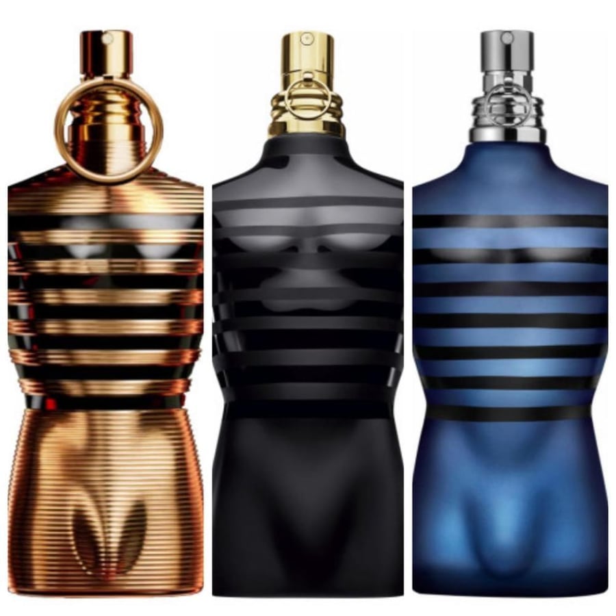 مجموعة عطور لو مال جان بول غوتييه للرجال 125 مل 3 لكل عطر