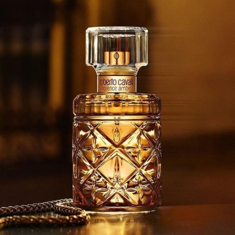 عطر روبرتو كفالي فلورنس عنبر او دى برفيوم 75 مل
