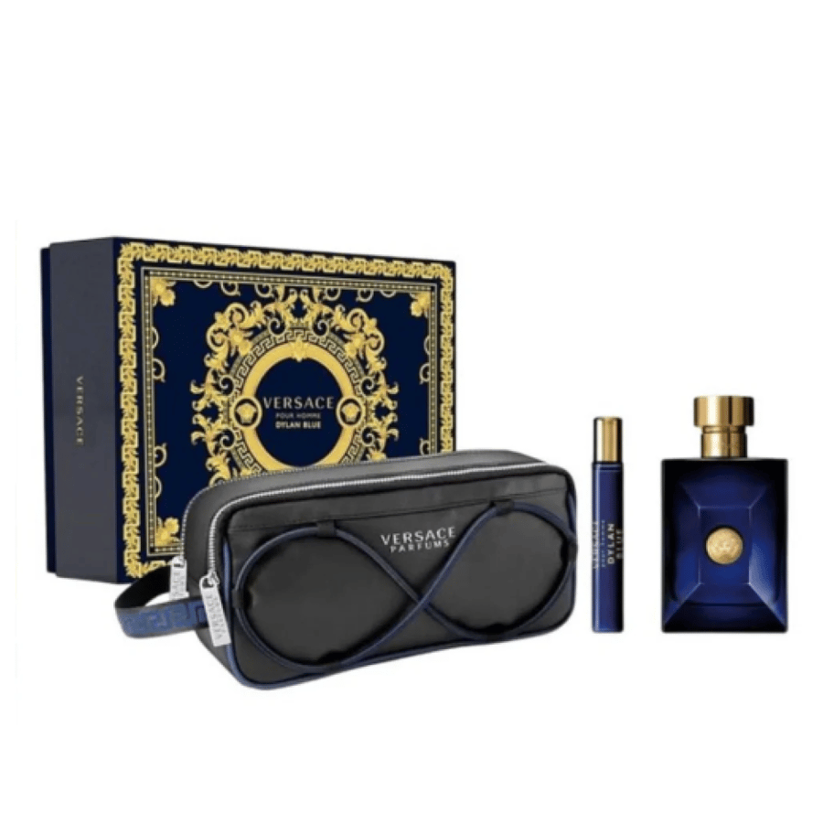 طقم عطر فرزاتشي ديلان بلو اودي تواليت 100مل شنطة عطر بخ 10مل