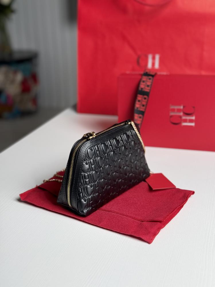 ماتريوشكا كروس بودي كارولينا سجنشر اسود MATRYOSHKA | CROSSBODY WALLET