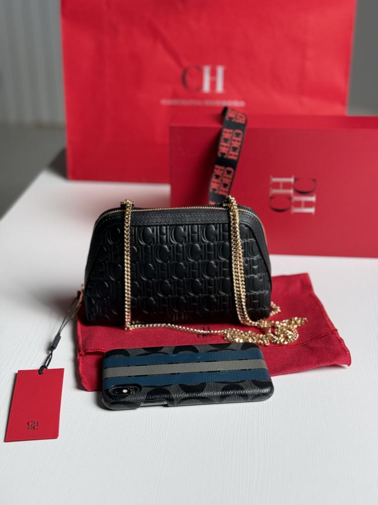 ماتريوشكا كروس بودي كارولينا سجنشر اسود MATRYOSHKA | CROSSBODY WALLET