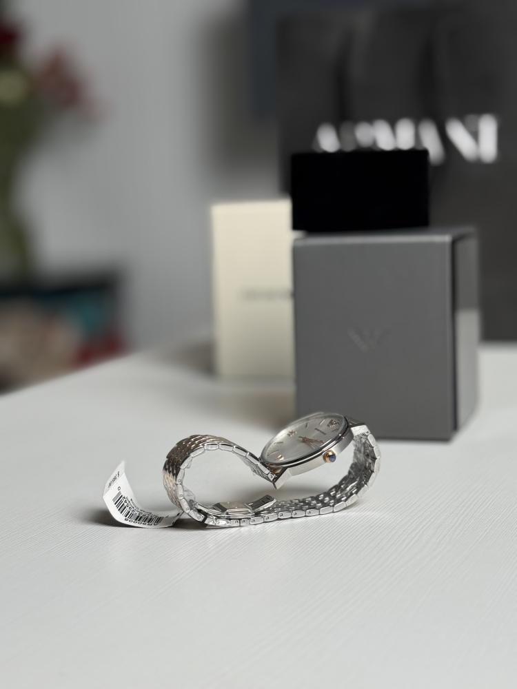 ساعة ارماني تو تون 41mm Armani men watch two tone